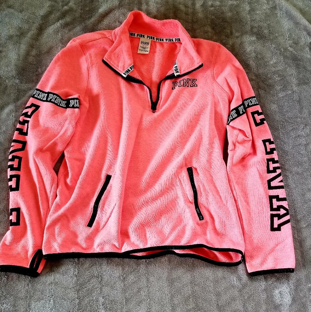 Victoria's Secret Pink 1/2 Zip sweatshirt
